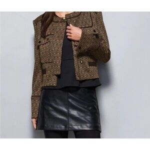 Women's CABI Black Jett Skort Size 8 style # 4585